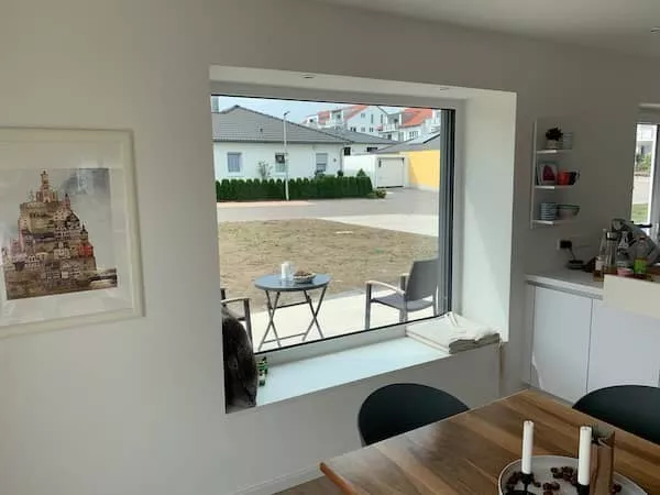 Sitzfenster in der Küche