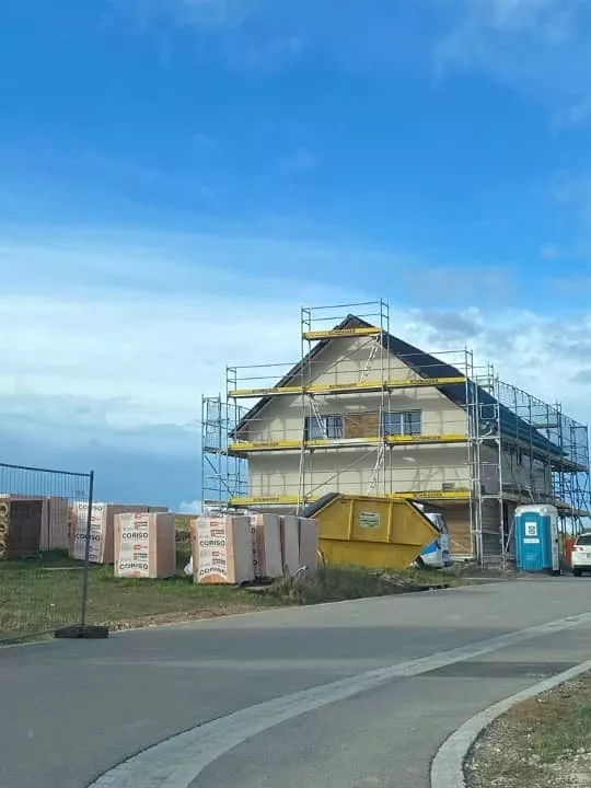 Baustelle Haus